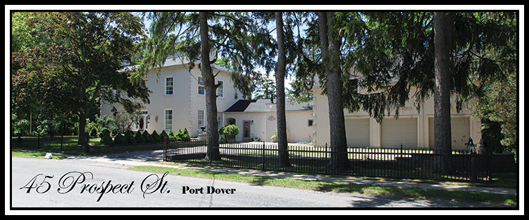 Historical  waterfront property on Silver Lake in Port Dover